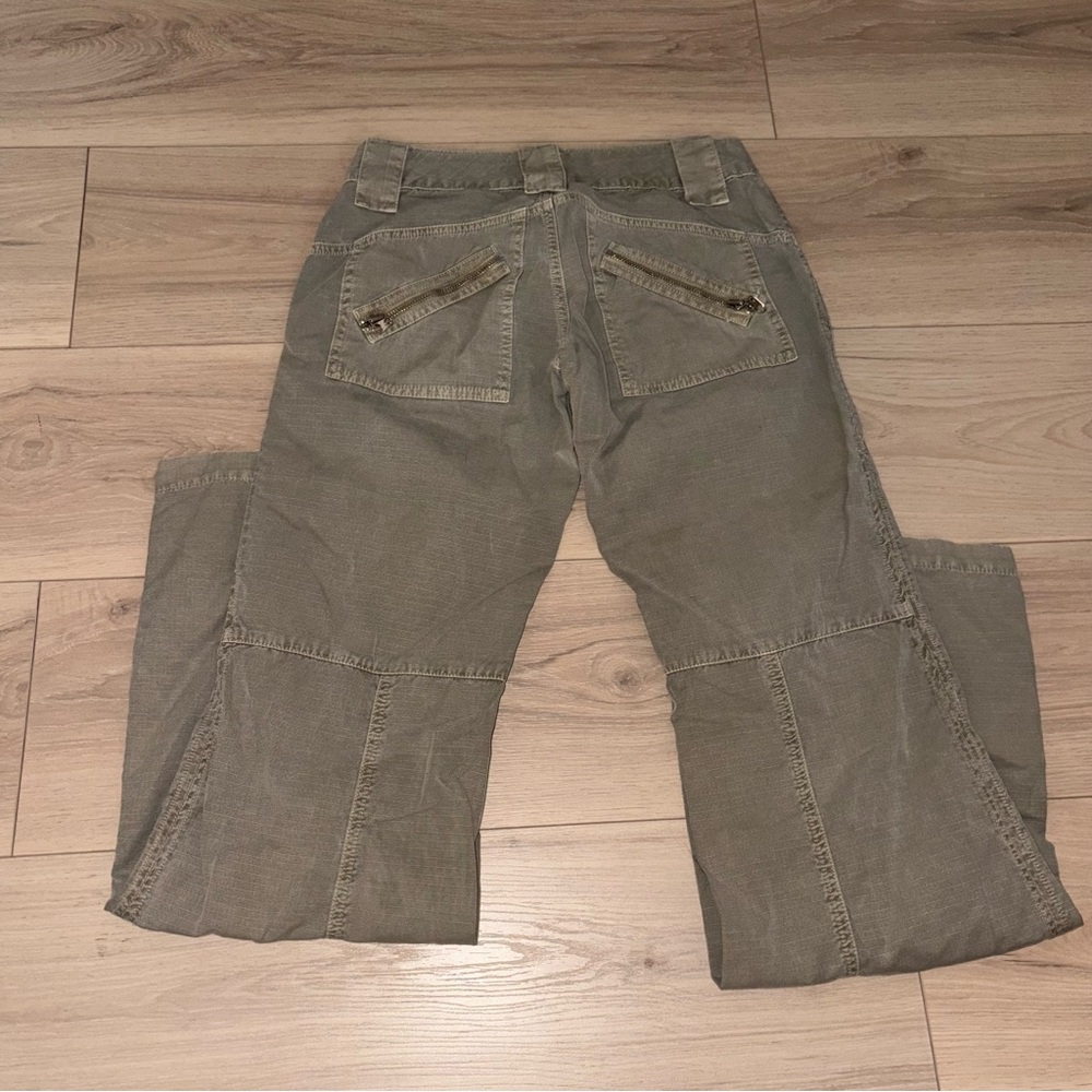 Y2K JOIE Khaki Lowrise Flare Jeans